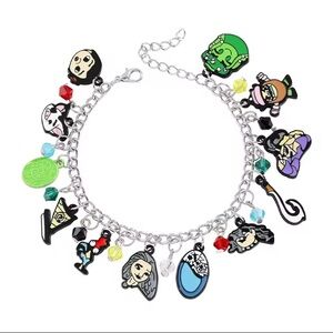 Colorful Moana Cartoon Charm Bracelet